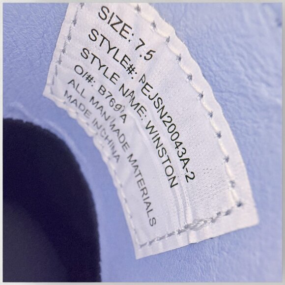 Perry Ellis Winston Ultra Foam Men’s Gray Dress Shoe Sz 7.5 New No Box Comfort - Picture 10 of 10